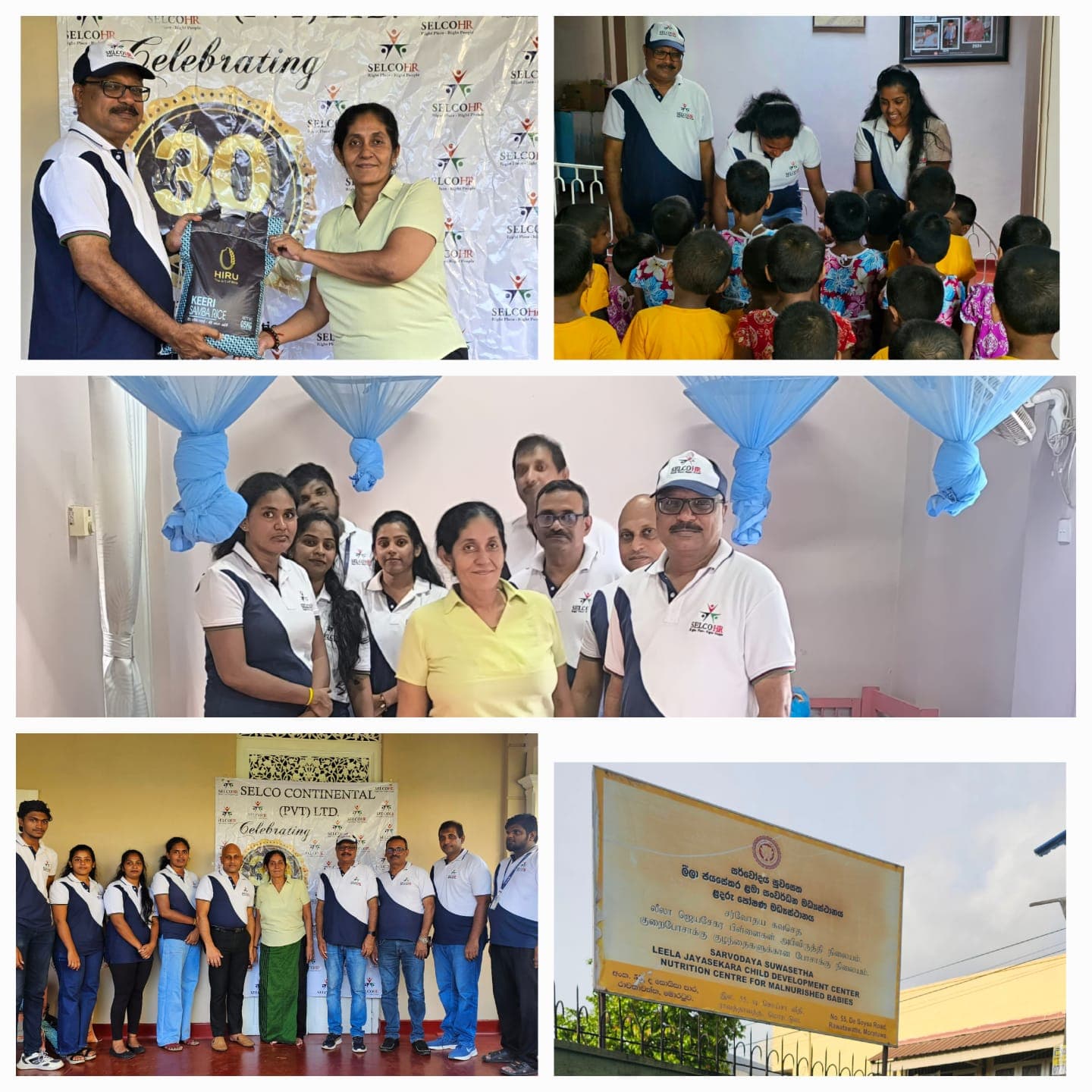 30th Anniversary CSR — Sarvodaya Suwasetha